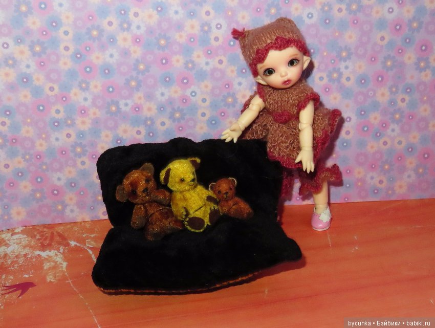Мими-мишки Анны Милой — Домашние фото авторских игрушек: Тедди (фото 3)