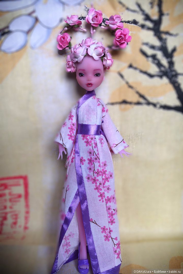 Сакура - "Оранжерея". Шарнирная кукла (фото 4)