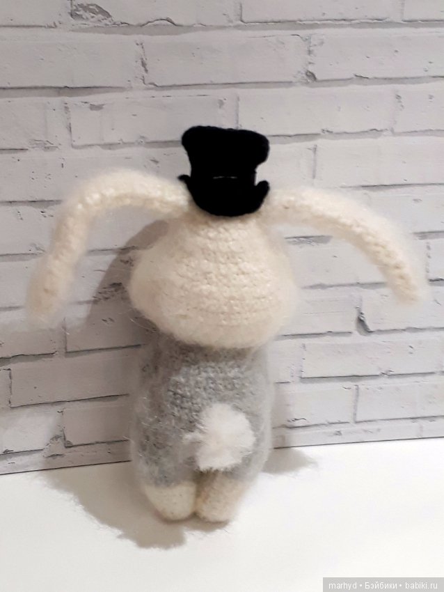 Мистер Норберг - игрушка вязанные крючком (фото 3)