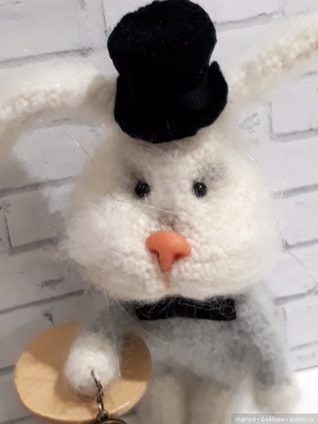 Мистер Норберг - игрушка вязанные крючком