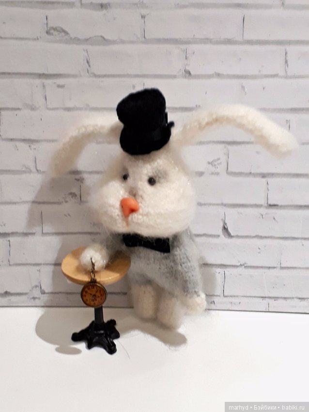 Мистер Норберг - игрушка вязанные крючком (фото 2)