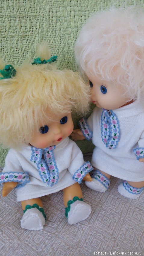 Мои домовята, советские куклы