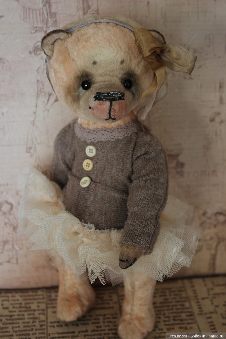 Лиза - мишка тедди ручной работы (фото 2)