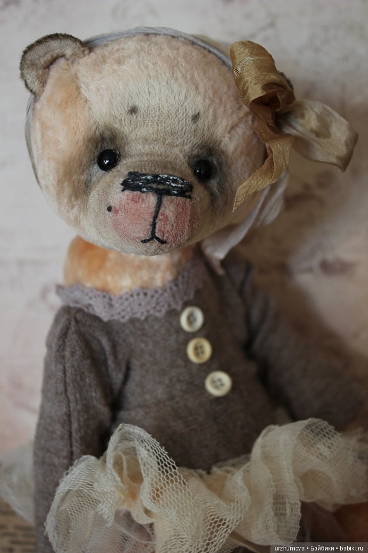 Лиза - мишка тедди ручной работы (фото 6)