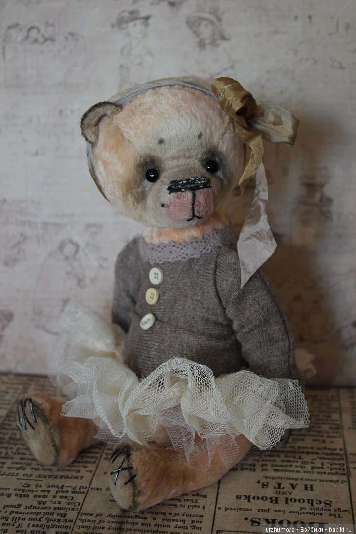 Лиза - мишка тедди ручной работы (фото 3)