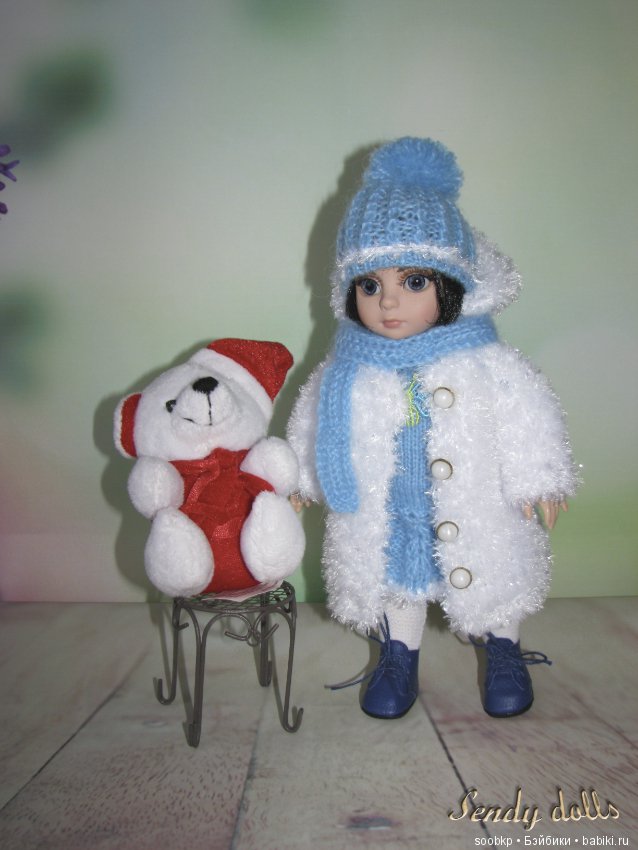 Зимняя фотосессия моих малышек. Patsy & Linda Tonner (фото 2)