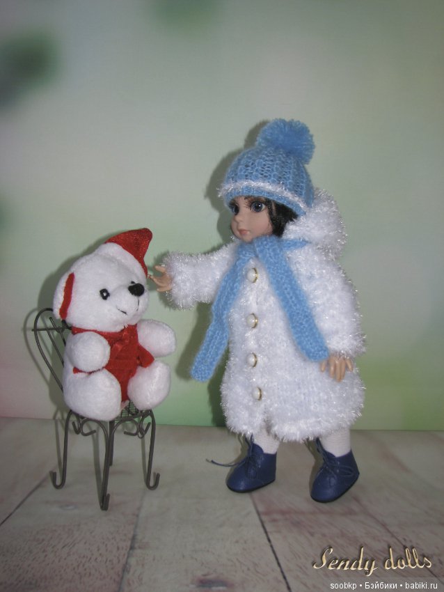 Зимняя фотосессия моих малышек. Patsy & Linda Tonner