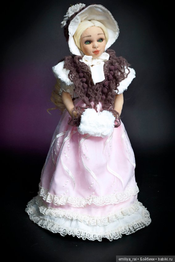 Новый образ для текстильной куклы Софии (фото 6)
