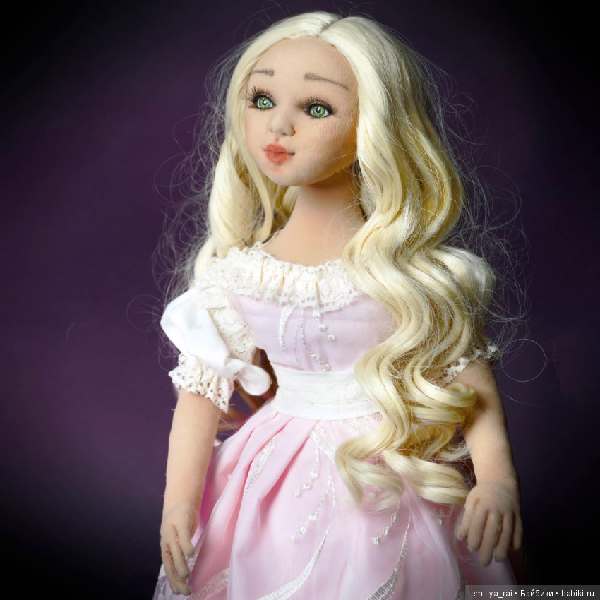 Новый образ для текстильной куклы Софии (фото 2)