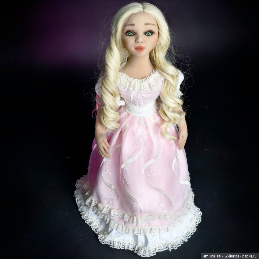 Новый образ для текстильной куклы Софии (фото 7)