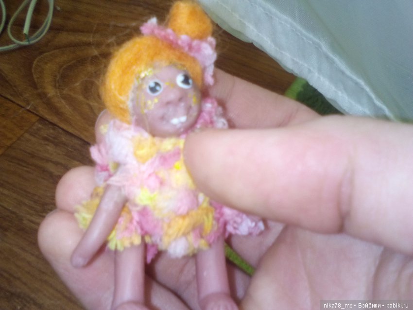 Мини пупсики-тролли. Весеннее настроение (фото 4)