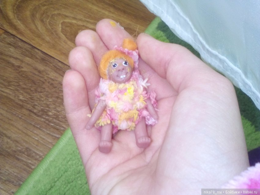 Мини пупсики-тролли. Весеннее настроение (фото 3)