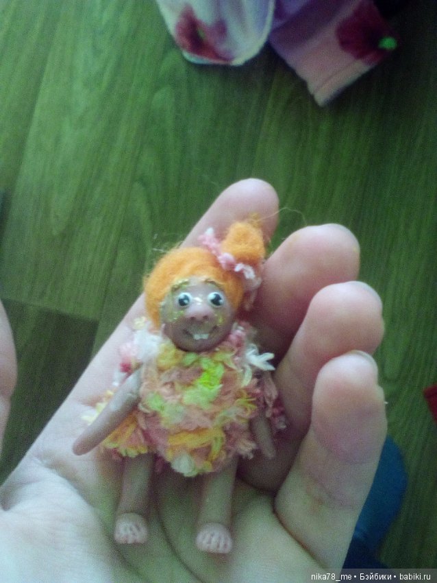 Мини пупсики-тролли. Весеннее настроение