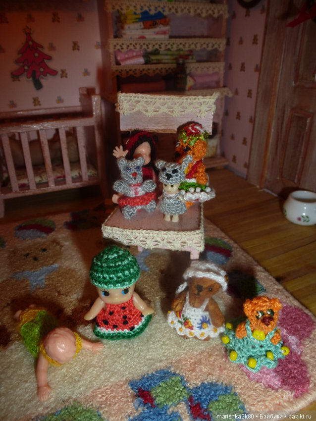 Кукольная миниатюра. Проба пера. Микровязание (фото 2)