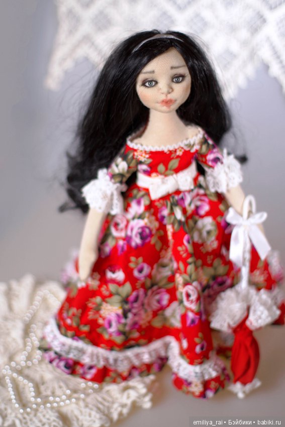 Вероника игровая, текстильная кукла (фото 9)