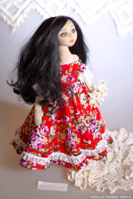 Вероника игровая, текстильная кукла (фото 5)