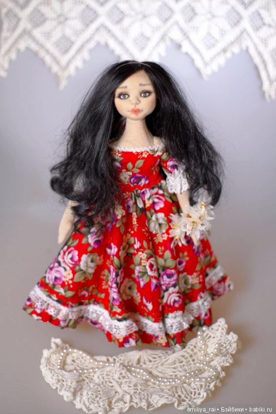 Вероника игровая, текстильная кукла (фото 7)