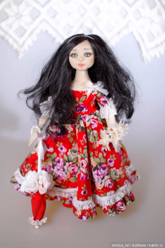 Вероника игровая, текстильная кукла