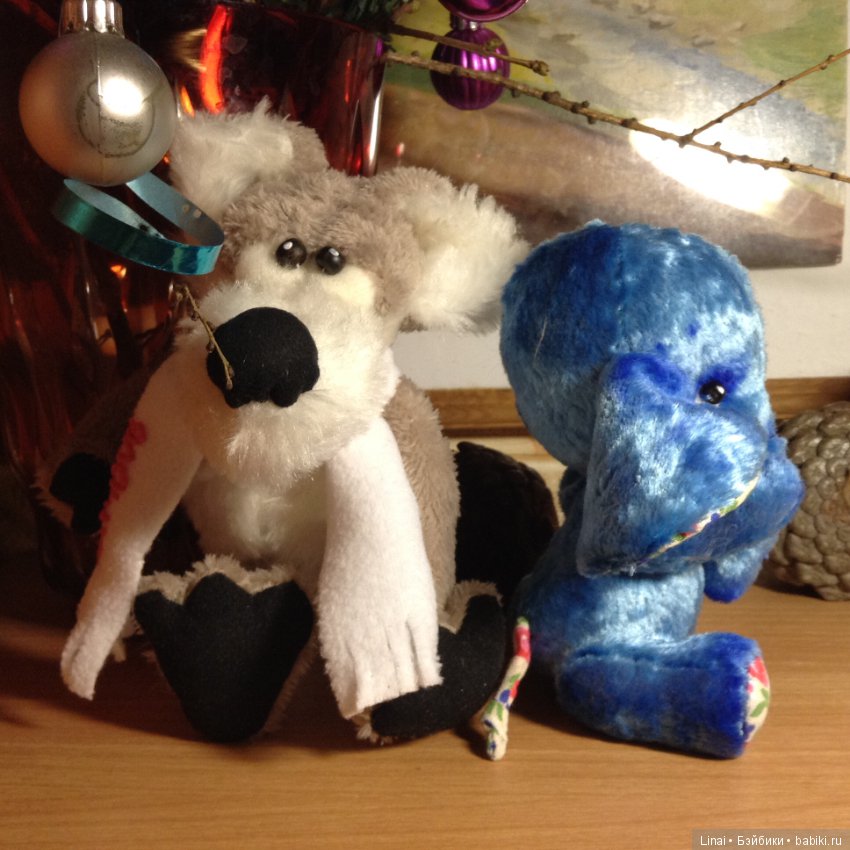 В догонку Новому году — Домашние фото авторских игрушек: Тедди