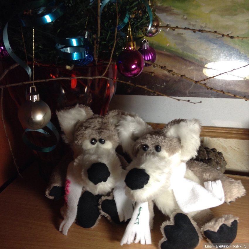 В догонку Новому году — Домашние фото авторских игрушек: Тедди