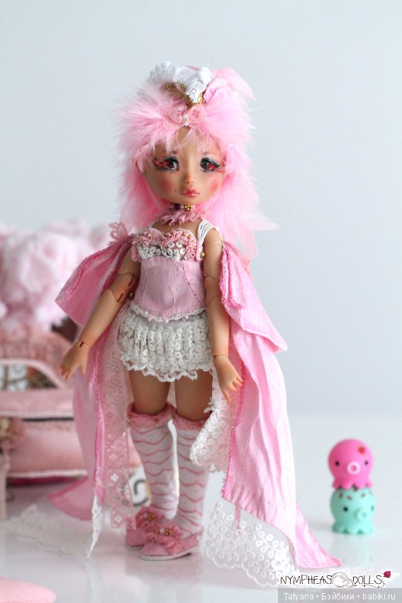 Nympheasdoll к дню св Валентина сделала двух ООАК белочек