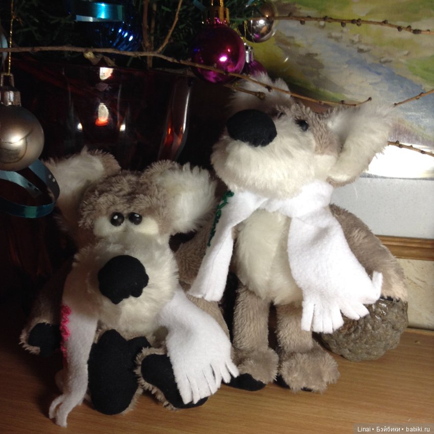 В догонку Новому году — Домашние фото авторских игрушек: Тедди
