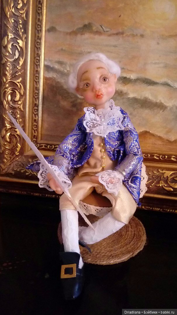 Петруша — Лепка авторских кукол: полимерная глина