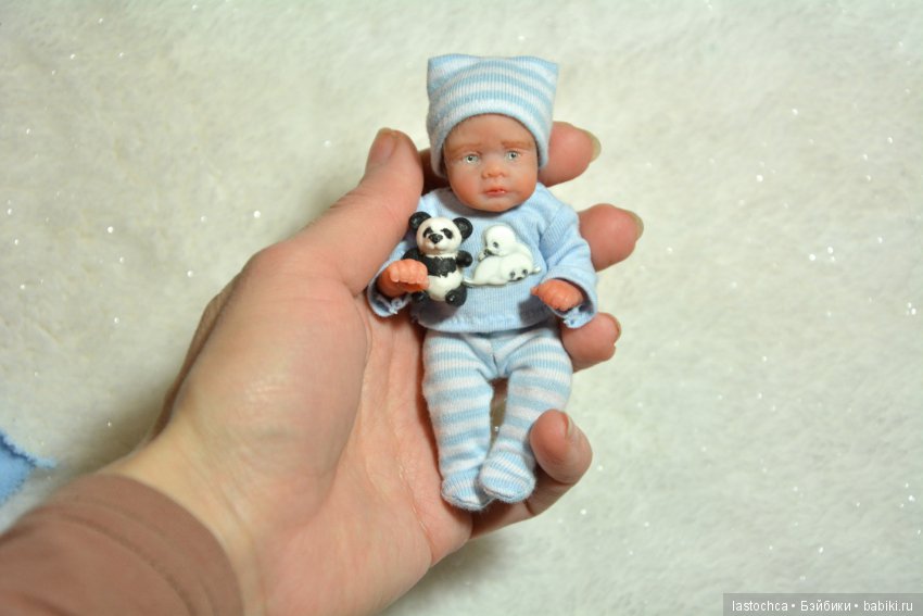 Малыши - авторские мини куклы Елены Ткаченко
