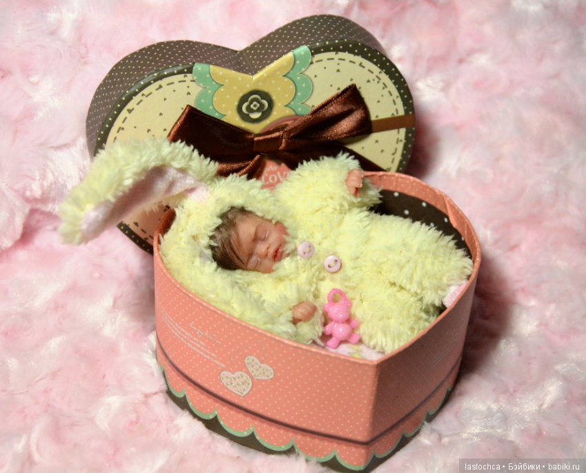 Малыши - авторские мини куклы Елены Ткаченко (фото 10)