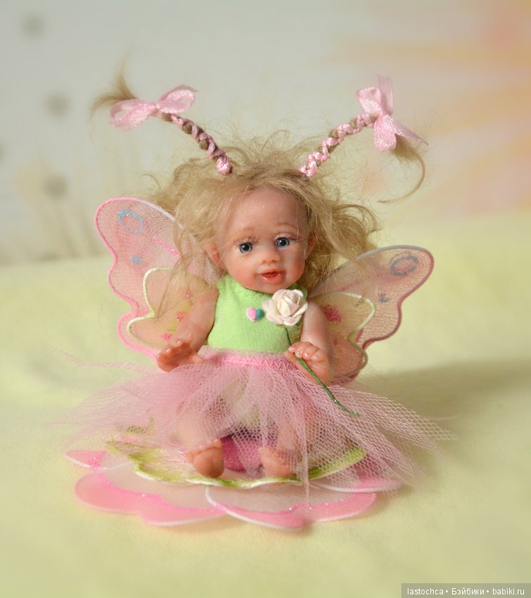 Малыши - авторские мини куклы Елены Ткаченко