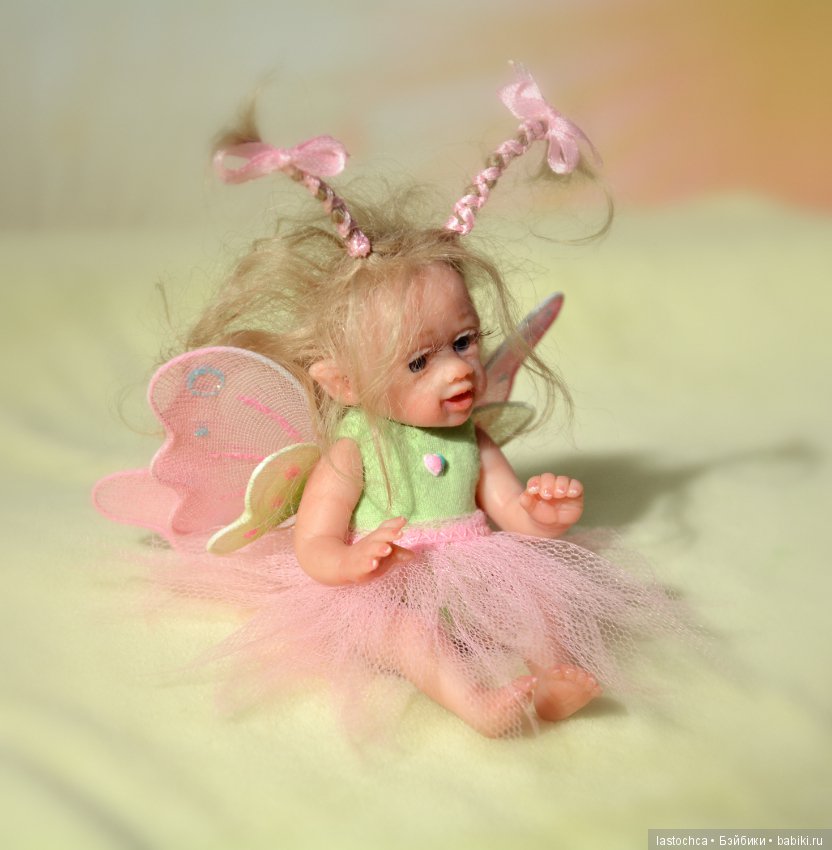 Малыши - авторские мини куклы Елены Ткаченко (фото 2)