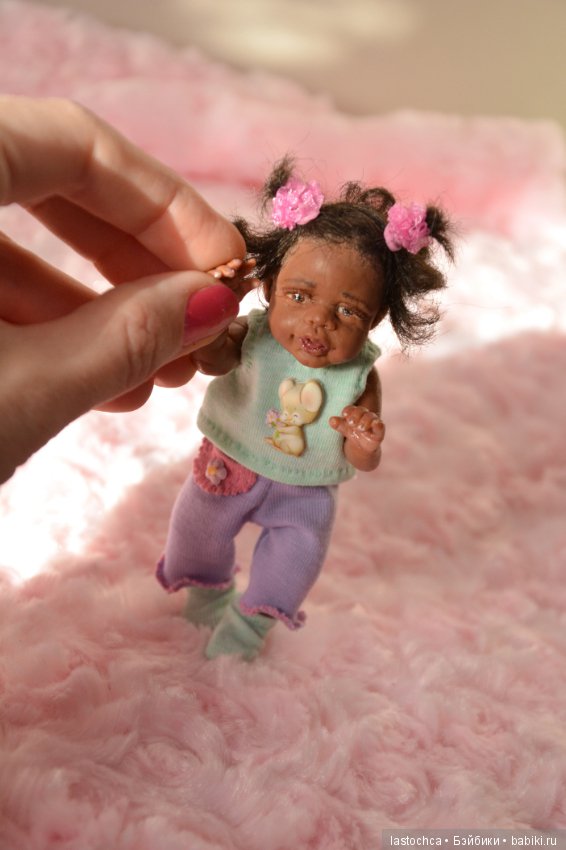 Малыши - авторские мини куклы Елены Ткаченко