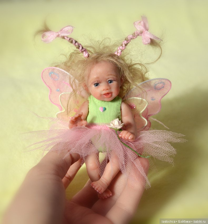Малыши - авторские мини куклы Елены Ткаченко (фото 3)