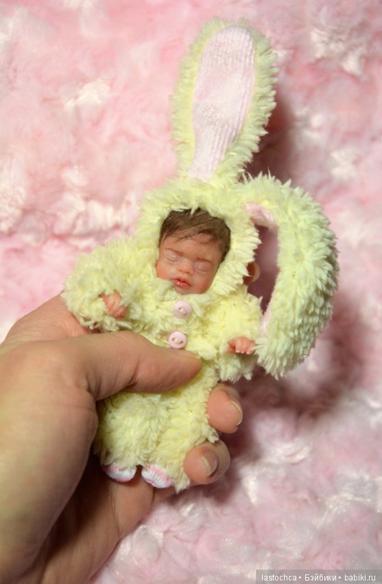 Малыши - авторские мини куклы Елены Ткаченко (фото 7)