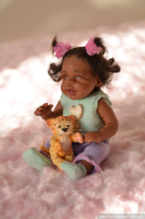 Малыши - авторские мини куклы Елены Ткаченко