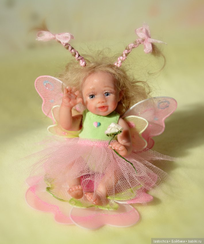 Малыши - авторские мини куклы Елены Ткаченко (фото 4)