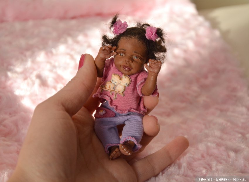 Малыши - авторские мини куклы Елены Ткаченко