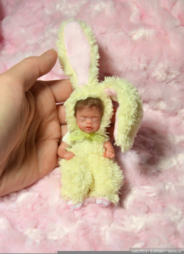Малыши - авторские мини куклы Елены Ткаченко (фото 8)