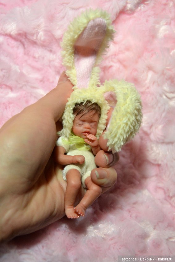 Малыши - авторские мини куклы Елены Ткаченко (фото 9)