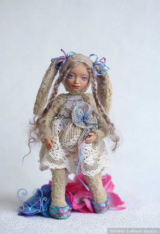 Моя авторская кукла тедди долл зайка. SeVlaNa (фото 2)