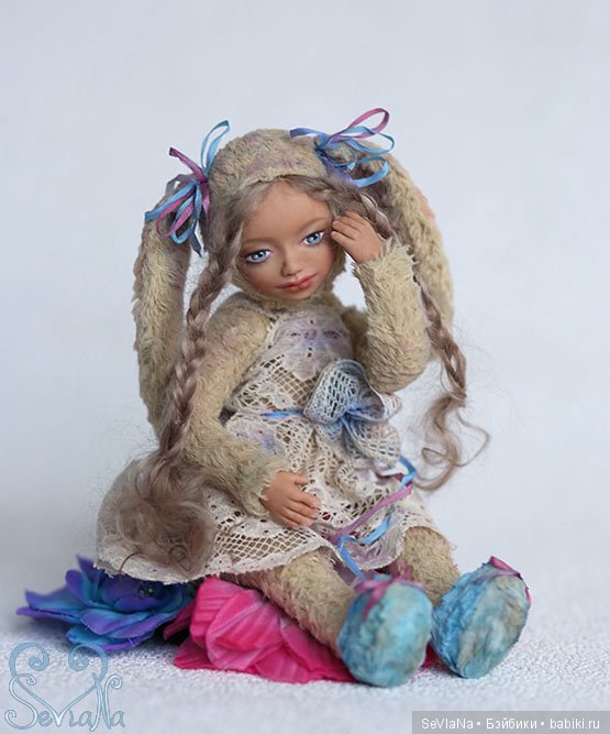 Моя авторская кукла тедди долл зайка. SeVlaNa (фото 7)