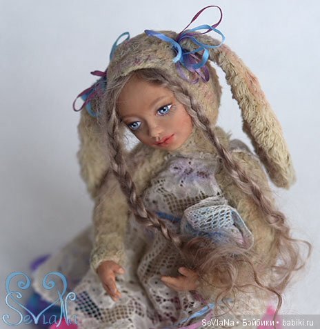 Моя авторская кукла тедди долл зайка. SeVlaNa (фото 8)