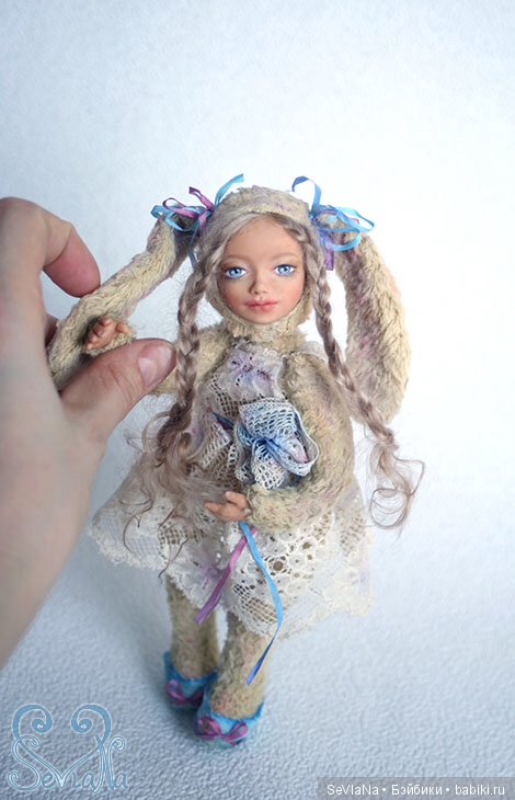 Моя авторская кукла тедди долл зайка. SeVlaNa (фото 10)