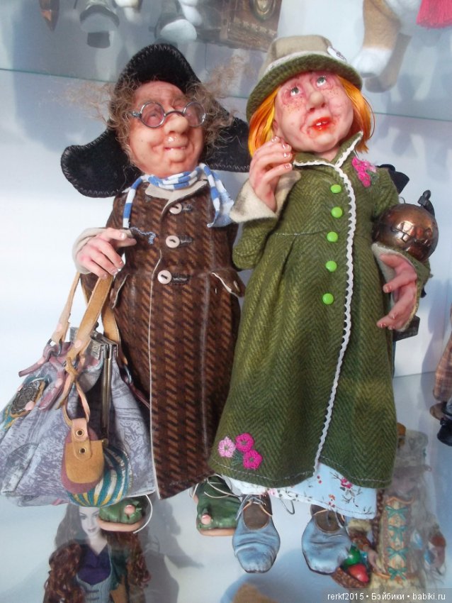 Сладкая парочка — Лепка авторских кукол: полимерная глина (фото 8)