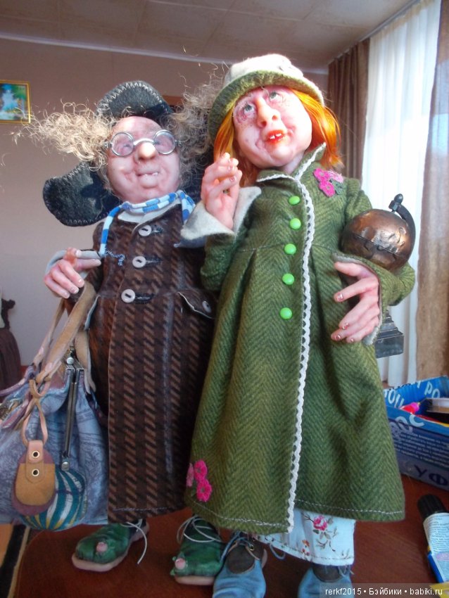 Сладкая парочка — Лепка авторских кукол: полимерная глина (фото 5)