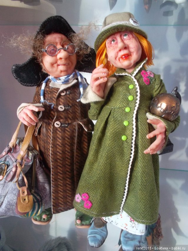 Сладкая парочка — Лепка авторских кукол: полимерная глина (фото 9)