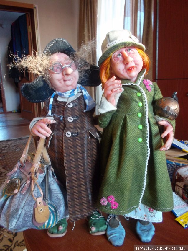 Сладкая парочка — Лепка авторских кукол: полимерная глина (фото 6)