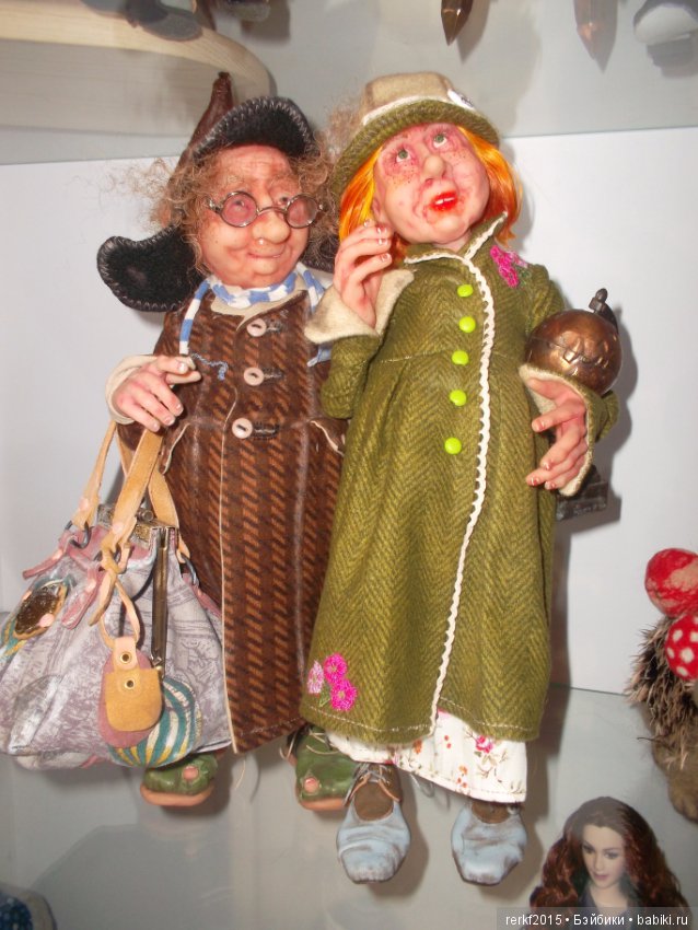 Сладкая парочка — Лепка авторских кукол: полимерная глина (фото 7)