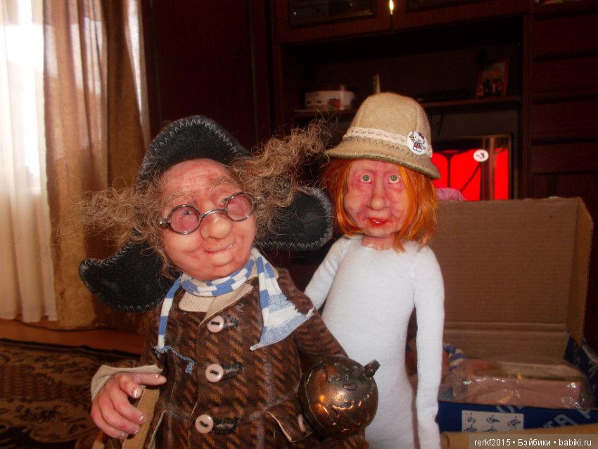 Сладкая парочка — Лепка авторских кукол: полимерная глина (фото 4)