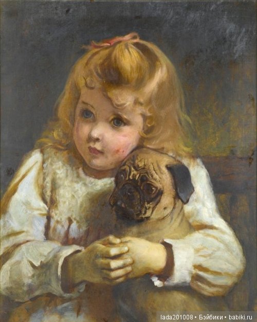 Анималист 19 века художник Charles Burton Barber. Один из лучших в свое время